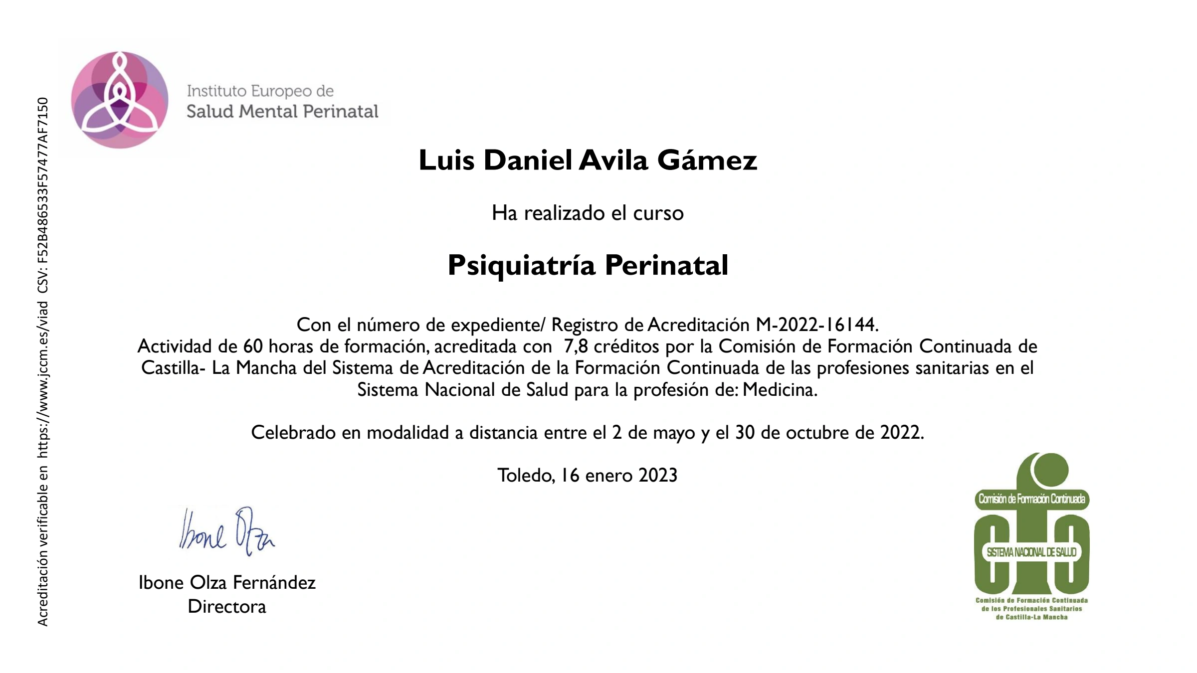 Psiquiatría perinatal